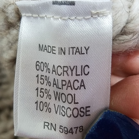 Eslamanda ruffle Wool tie cardigan sweater - Picture 5 of 5